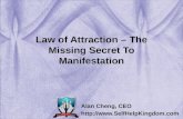 Law of Attraction – The Missing Secret to Manifestation