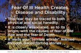 Fear Of Sickness and Disease Considered Deadly by Napoleon Hill In Think and Grow Rich