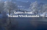 Quotes of Swami Vivekananda