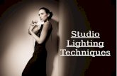 Studio lighting techniques