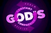 God's Constant Compassion ~ Psalm 51