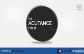 Acutance Consulting's Sales Pitch
