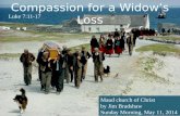 M2014 s35 compassion for widow's loss sermon