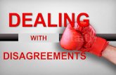 Dealing With Disagreements