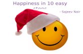 Happiness in 10 Easy Steps