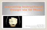 Improving instructional design via 5E model