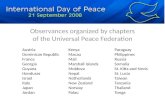 International Day of Peace 2008
