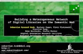 Building Heterogeneous Networks of Digital Libraries on the Semantic Web