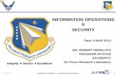 Herklotz - Information Operations and Security - Spring Review 2013