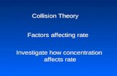6.2 factors affecting rates of reaction