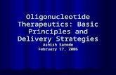 Oligonucleotide Therapeutics