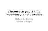 Cleantech Job Skills Inventory and Careers