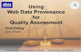 Using Web Data Provenance for Quality Assessment