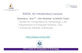 Session 40 : SAGA Overview and Introduction