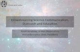 AstroInformatics2010: Crowdsourcing science communication, outreach and education