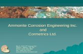 Ammonite cormetrics presentation english october 2012