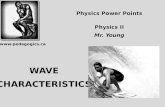 Physics ii djy 2013 ppt    wave characteristics