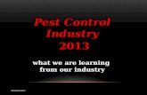 Pest industry 2013