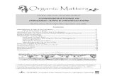 Considerations in Organic Apple Production