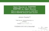 FOSS4G and INSPIRE