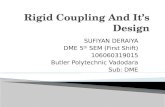 Rigid coupling and it's design