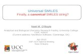 Universal Smiles: Finally a canonical SMILES string
