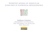 Improved Models of Molecular Evolution in Statistical Phylogenetics - Stephane Guindon