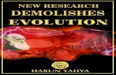Harun Yahya Islam   New Research Demolishes Evolution