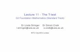 C2 st lecture 11   the t-test handout