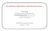 I/O Efficient Algorithms and Data Structures 1+2 (Lecture by Lars Arge)