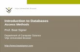 Access Methods - Lecture 9 - Introduction to Databases (1007156ANR)