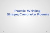 Blog  grade 7 concrete poem pp