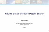 How to do an effective patent search
