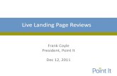 Live Landing Page Reviews