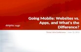 Going Mobile: Websites vs. Apps, and What's the Difference?