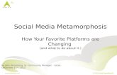 Social Media Changes - Dec 2012