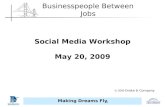 Social Media Workshop for Businesspeople Between Jobs