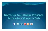 Per scholas - How to Notch up Your Online Presence