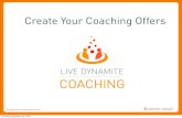 Create Your Coaching Offers