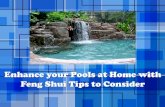 Enhance your Pools at Home with Feng Shui Tips to Consider