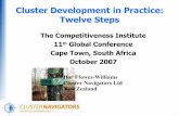Cluster basics: Cluster Development in Practice - Twelve Steps