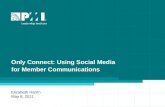 Using Social Media for Member Communications