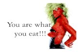 You Are What You Eat!!!