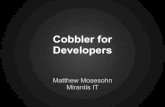 CodeFest 2013. Mosesohn M. — Automating environments with Cobbler