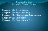Section III: Motivational Factors