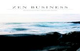Zen Business - relation of Zen, design and fashion