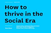 How to thrive in the social era from new kind