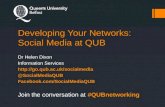 Developing Your Networks: Social Media at QUB
