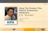 JD Rucker "How To Create The MOST Powerful Website"
