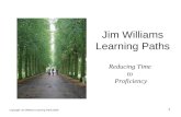 Jim Williams Learning Paths 080110